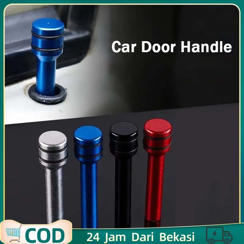4pcs/set Knob Kunci Pintu Mobil / Knob Pintu Mobil / Pengunci Pintu Mobil / Pin Kunci Pintu Mobil