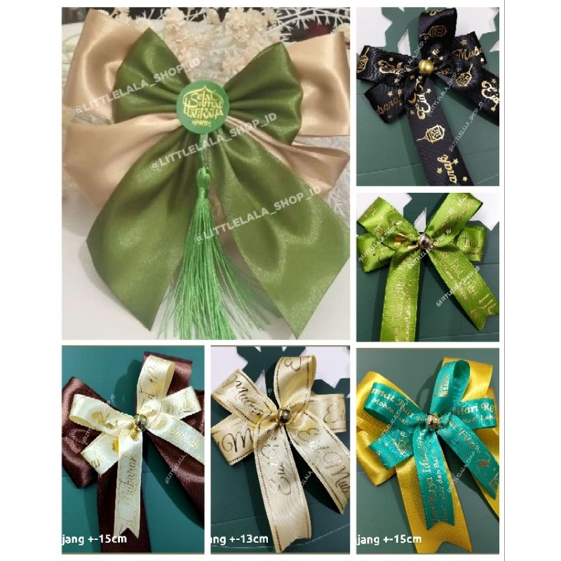 

Pita Hampers/lebaran hampers idul fitri 2025/pita bowtie/Pita Parcel Natal/pita hiasan hampers imlek/pita parcel lebaran/pita hok/pita kain satin/bow tie decoration ribbon/ribbons/hiasan hampers ribbon/pita parcel satin kado