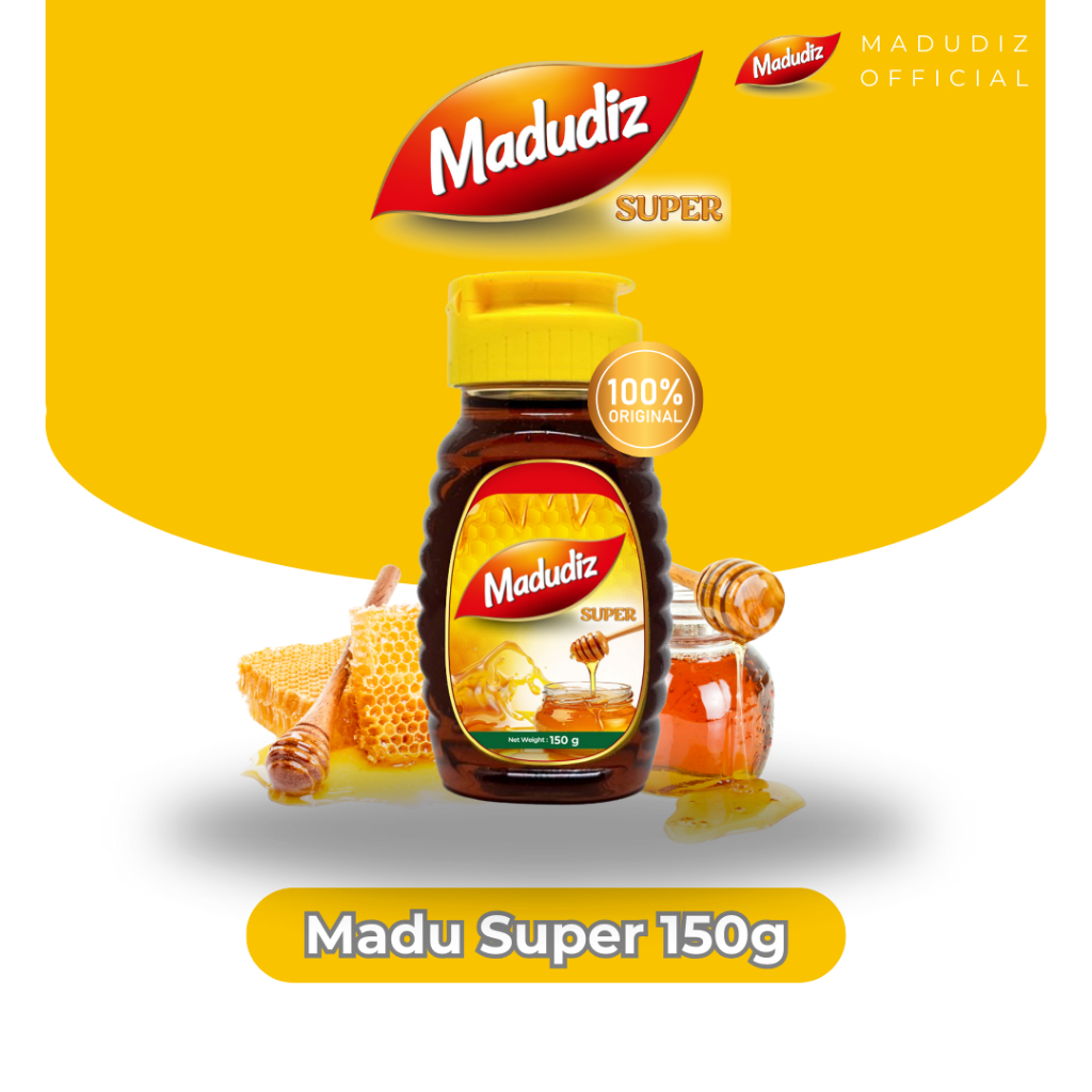 

Madudiz Super 150gr – Madu Alami Jaga Daya Tahan Tubuh