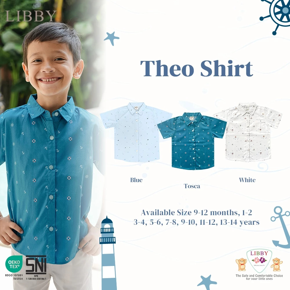 Kemeja Anak Theo Shirt Libby