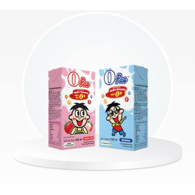 

Susu Want Want O Pao 125ml/ Rasa Strawberry & Original/ Satuan