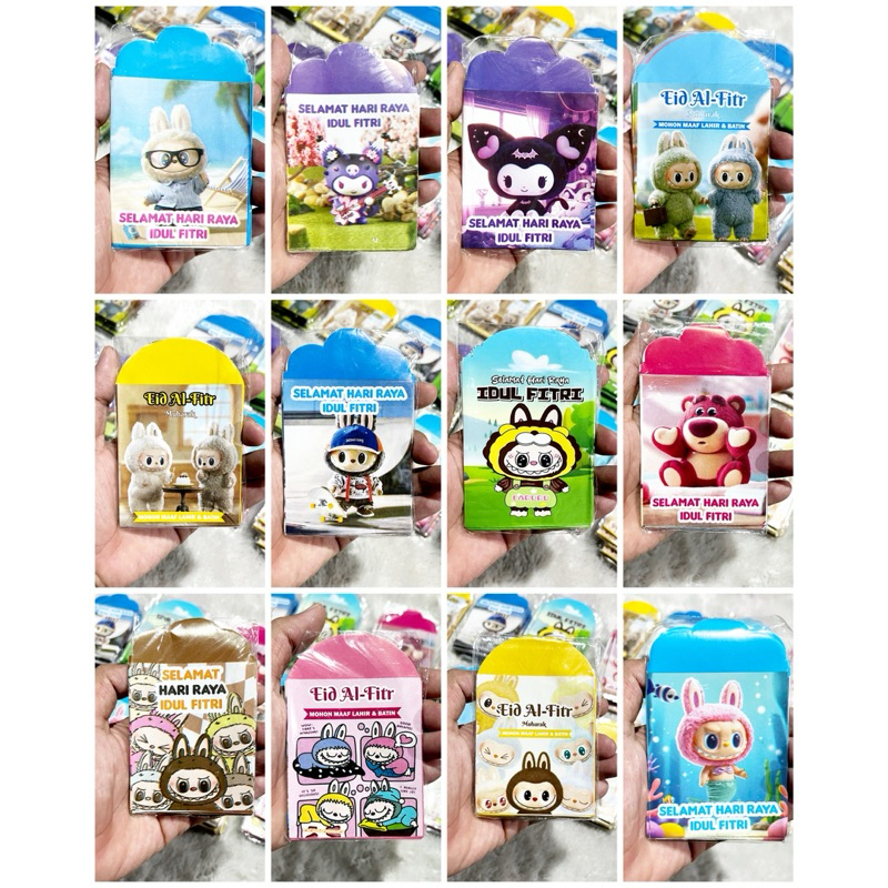 

amplop lebaran labubu terbaru 2025 isi 10 pcs