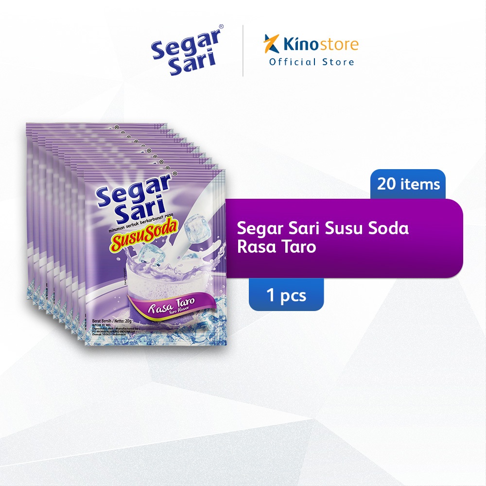 

Segar Sari Susu Soda Rasa Taro