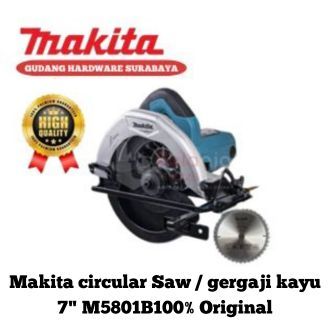 Makita circular Saw / gergaji kayu 7" M5801B100% Original
