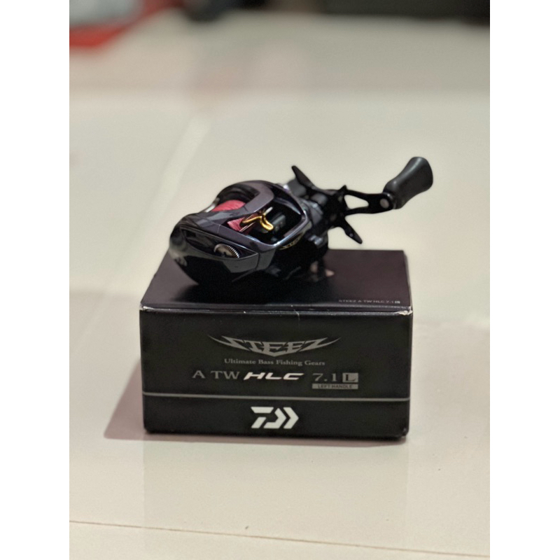 reel bc daiwa steez a tw hlc 7.1 second/bekas