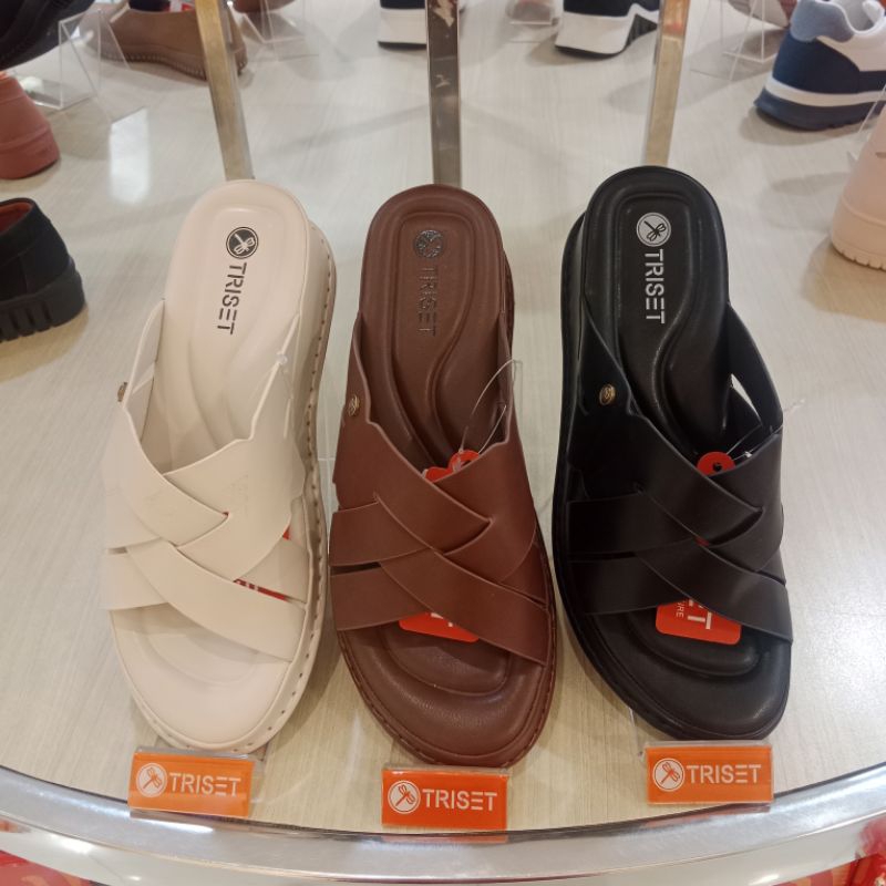 Sandal Wedges Wanita TRISET ORI