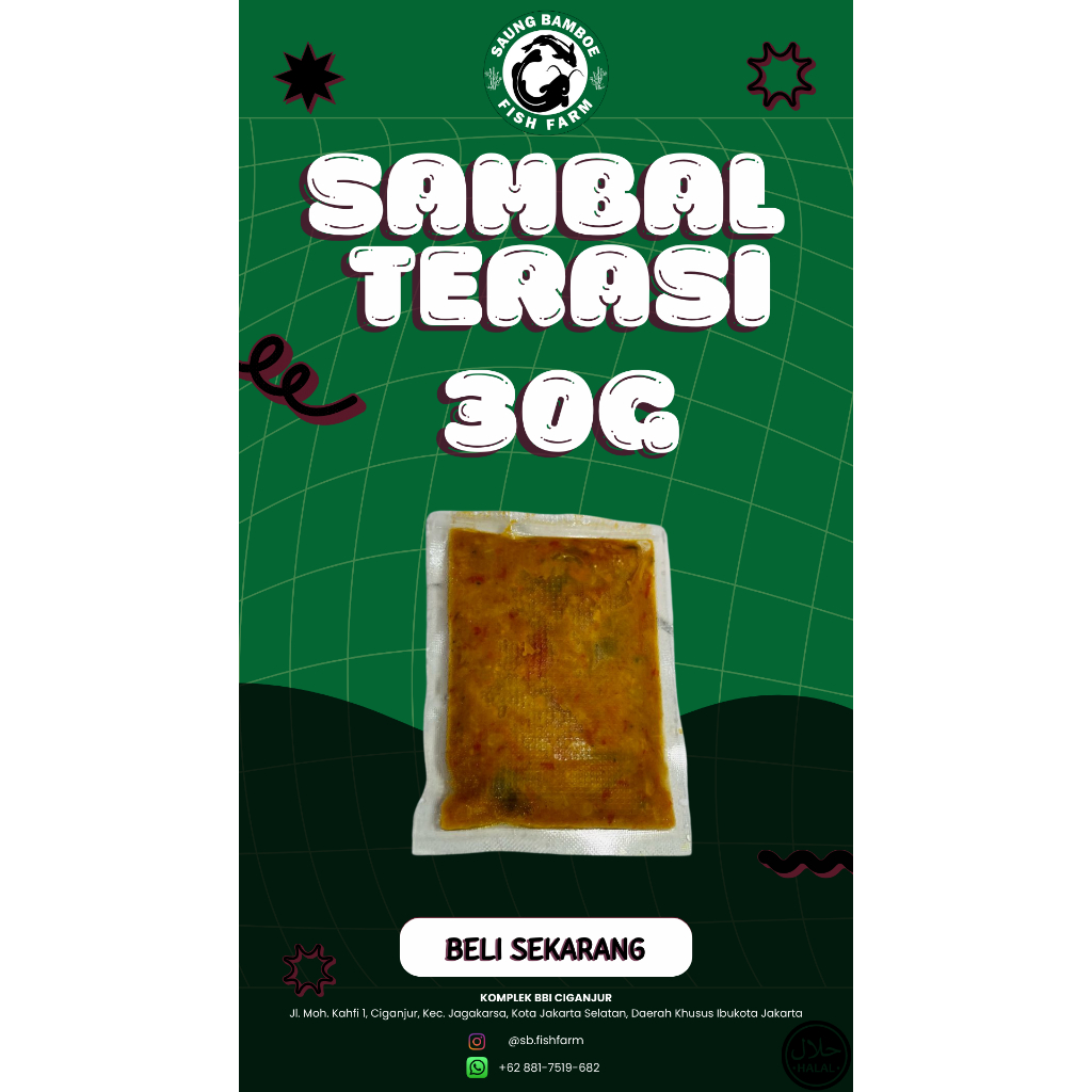 

Sambal Terasi 30g