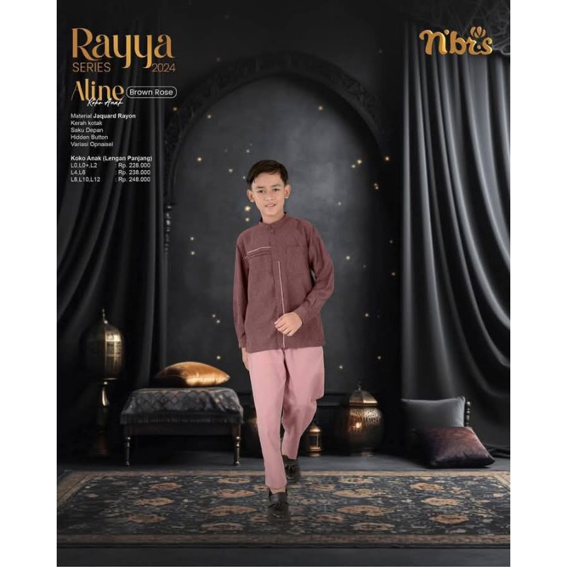 Aline Koko Anak Brown Rose