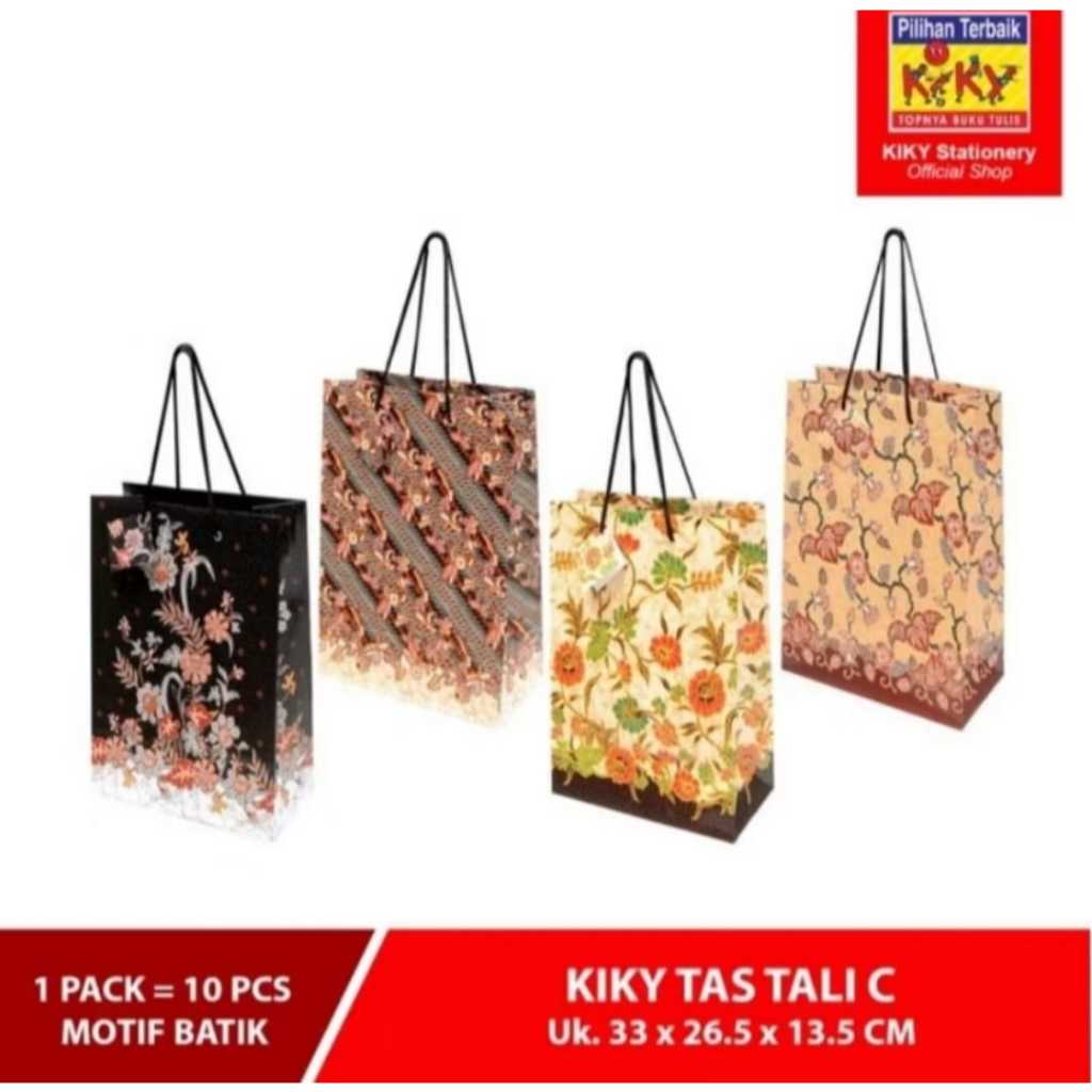 

Kiky Tas Tali / Paper Bag C Besar Goodie Bag ( Satuan )