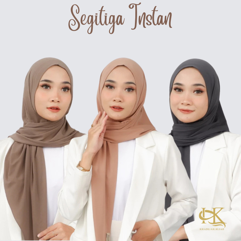 Jilbab Segitiga Instan | Segitiga Instan | Hijab Segitiga Instan | Jilbab Instan Terbaru Kekinian