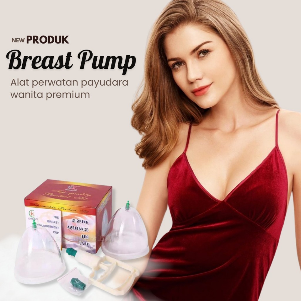 Alat Pembesar & Pengencang Payudara Hasil Permanen Vacum Payudara Elektrik Smart Breast Pump