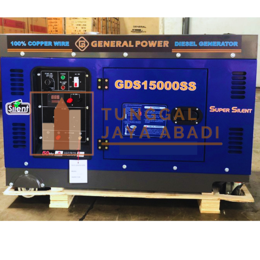 Genset Silent Solar General GDS15000SS - 10000Watt
