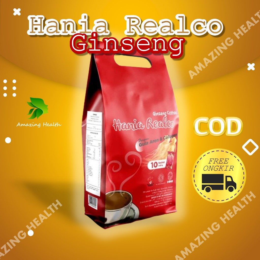 

Hania Realco Kopi Ginseng Aren & Colagen HNI HPAI ORIGINAL