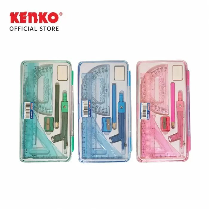 

KENKO - JANGKA SET / COMPASS SET + PENGGARIS C-2008/C-2044