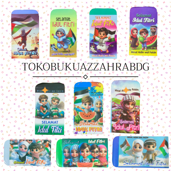 

Amplop THR/ Amplop Lebaran Motif Palestine 1 Pak isi 100 Pcs