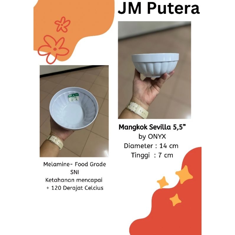 Mangkok Sevilla 5,5" Onyx