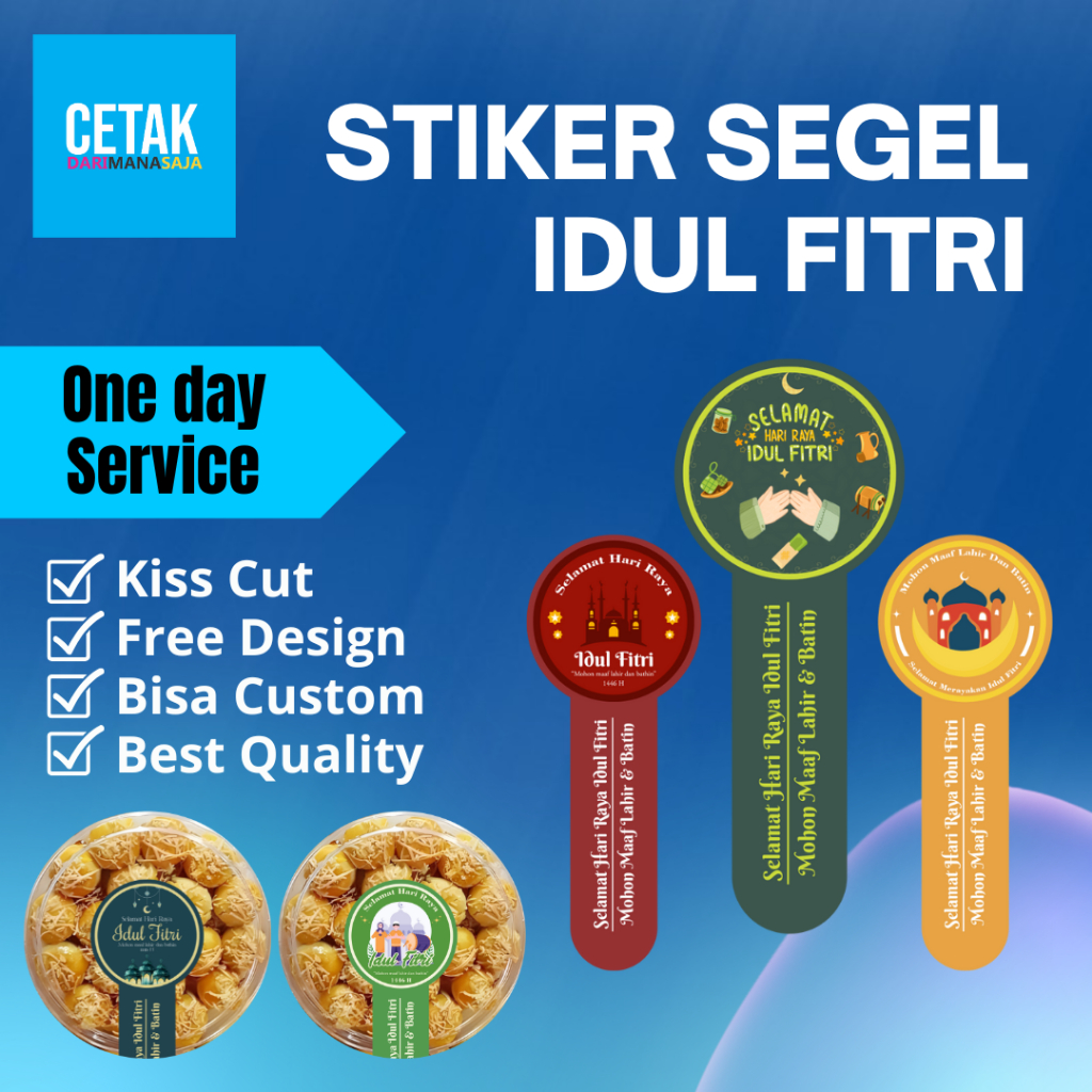 

STICKER SEGEL IDUL FITRI | STIKER SEGEL LEBARAN | STICKER SEGEL TOPLES | STIKER SEGEL CUSTOM