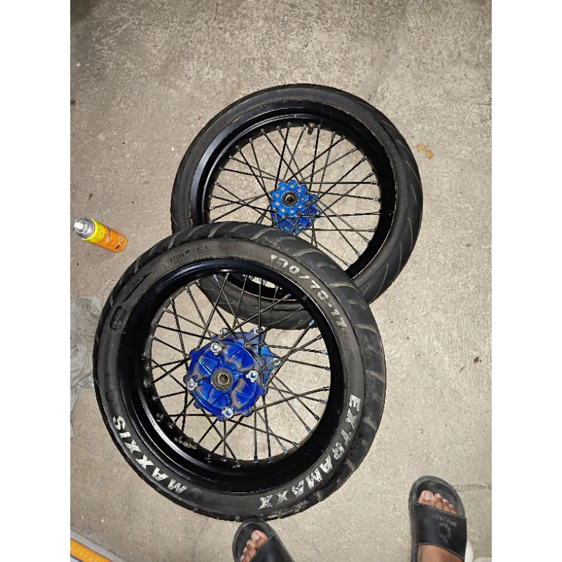 RODA SUPERMOTO CRF PAKET BEKAS MURAH