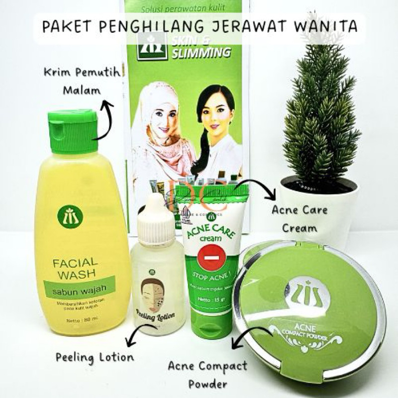 Liz Skincare Paket Penghilang Jerawat Wanita ORIGINAL dr.Listiani W