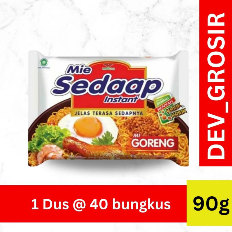 

[1 dus isi 40bungkus] Mie sedaap goreng