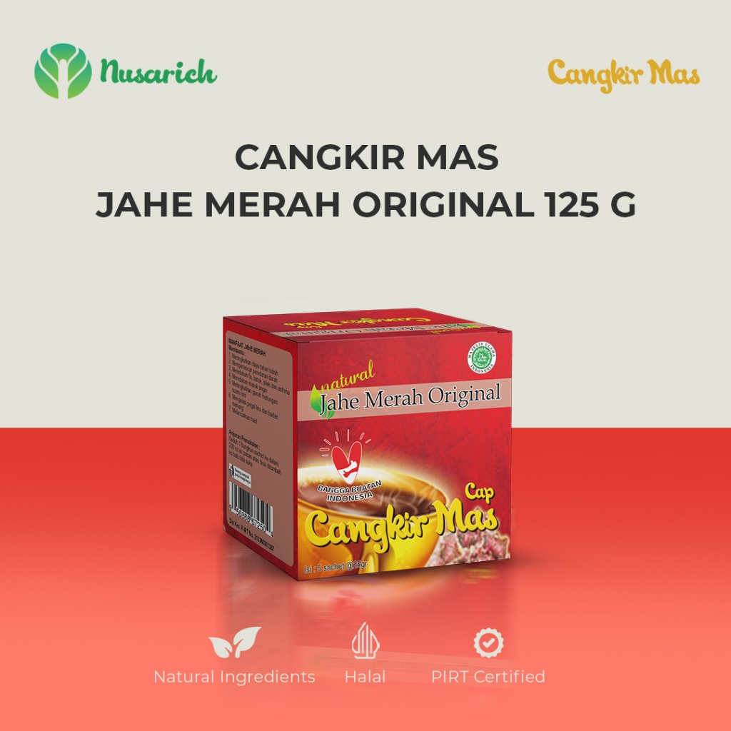 

CANGKIR MAS Jahe Merah Original Kotak