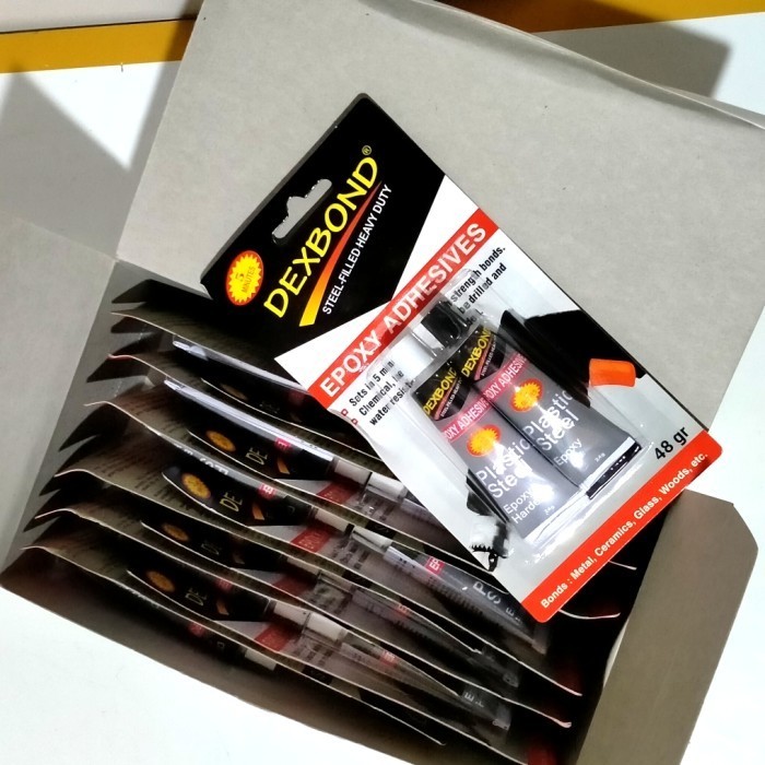 LEM DEXBOND 5 MENIT 48GR / LEM BESI EPOXY PLASTIK DEXBOND 5 MENIT