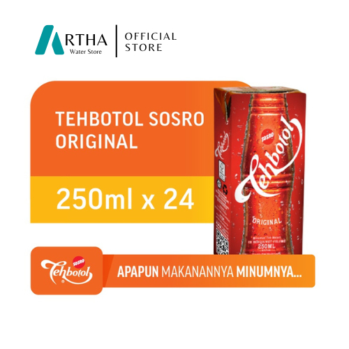 

TEH BOTOL SOSRO - 250ML X 24 ORIGINAL