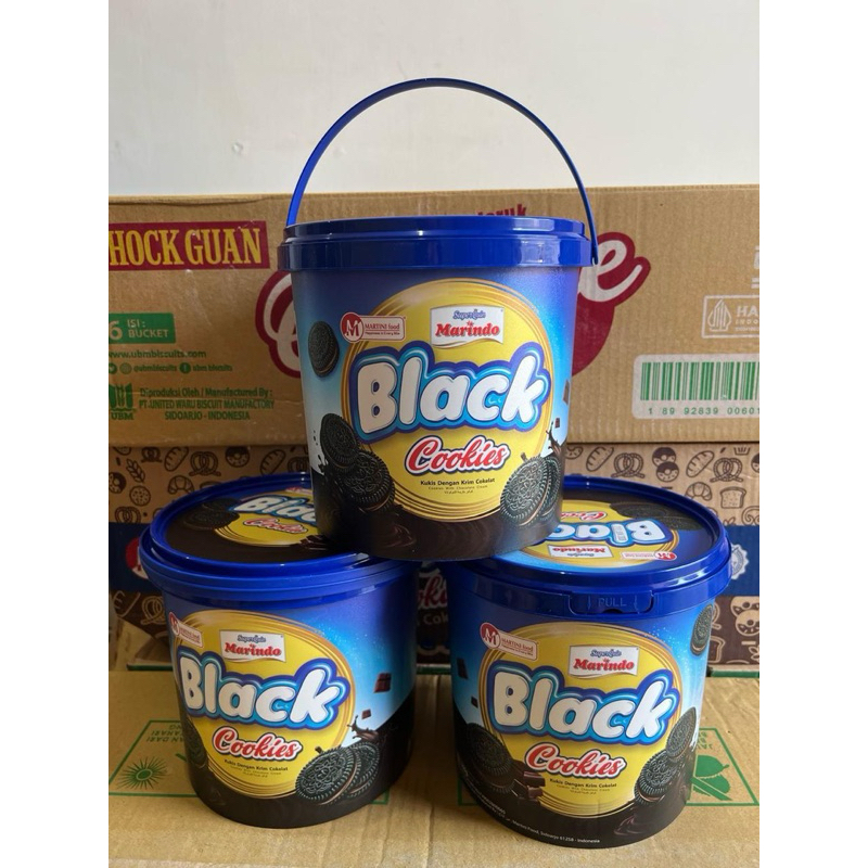 

MARINDO BLACK COOKIES 350GR|jajanlebaran|cookiescream|