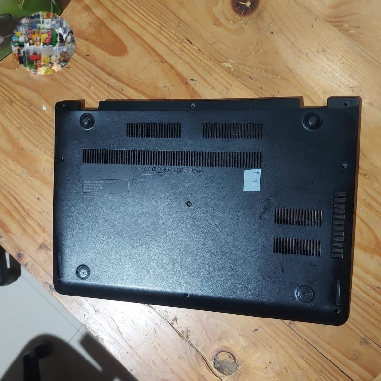Bottom Case Casing Bawah Laptop Lenovo Thinkpad 13 Black Second Copotan Minus Karet Bawah