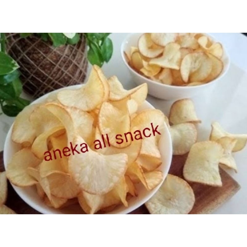 

keripik singkong original,kriuk, renyah, 400gram