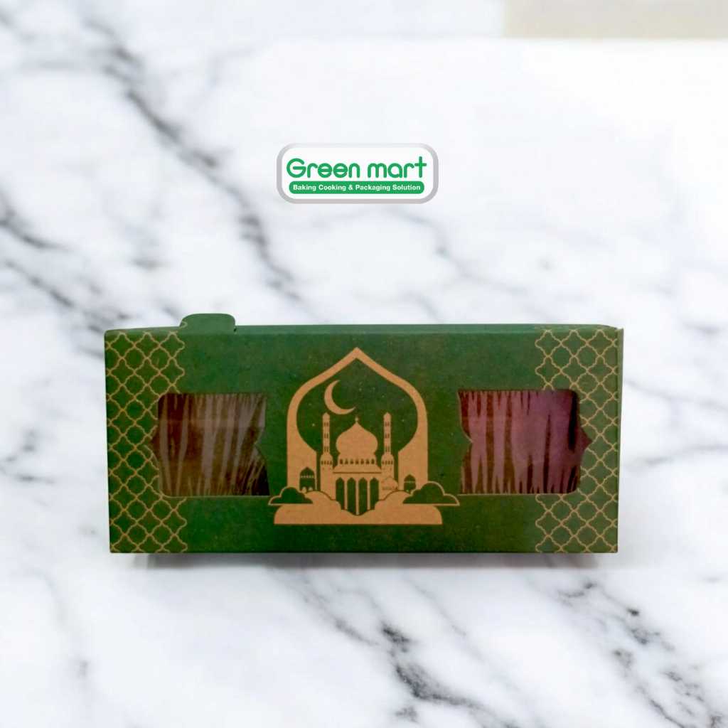 

Kardus Lebaran Brownies Bolu Tanggung Ukuran 23 x 10 x 5 cm 1 Pack Isi 10 Lembar. 12030