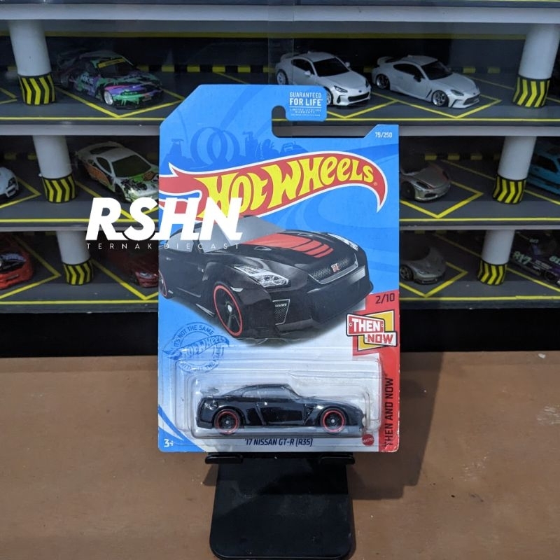 hot wheels nissan r35 hitam us card