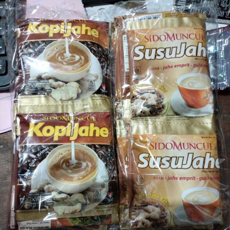 

Sidomuncul Kopi Jahe Susu Jahe