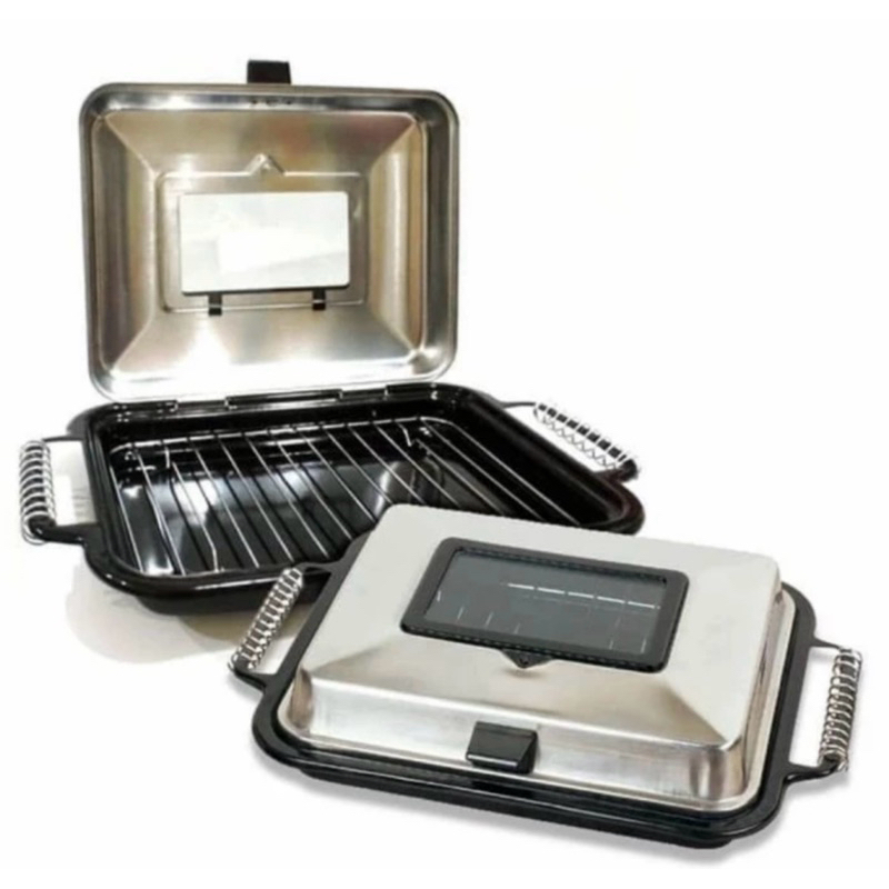 Panggangan Crystal Oven 26cm • Panggangan Ayam Ikan Sosis Bakar