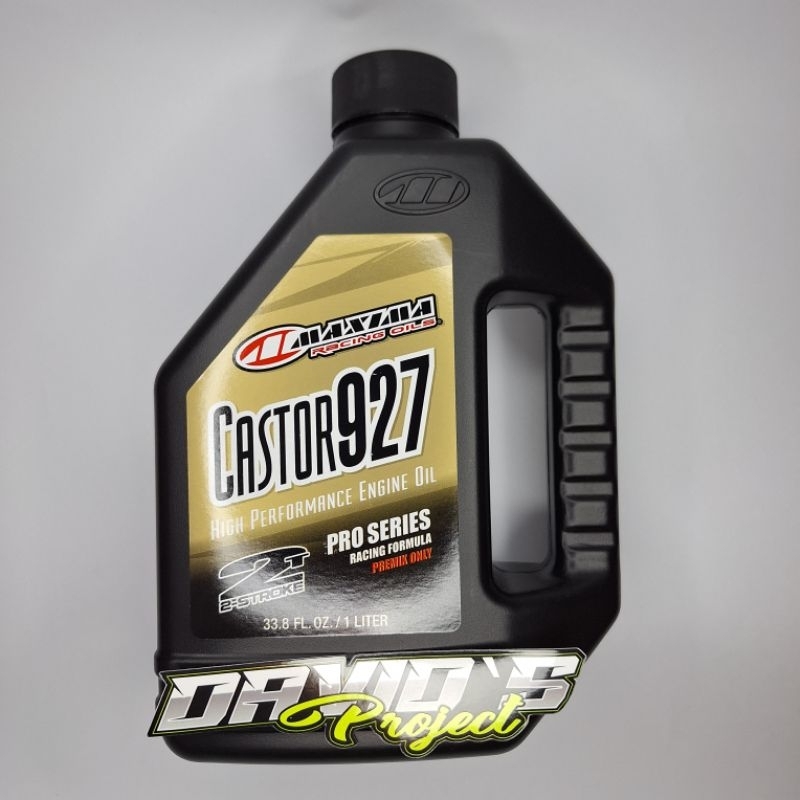 Oli Samping Motor 2T Maxima Castor 927 1 Liter