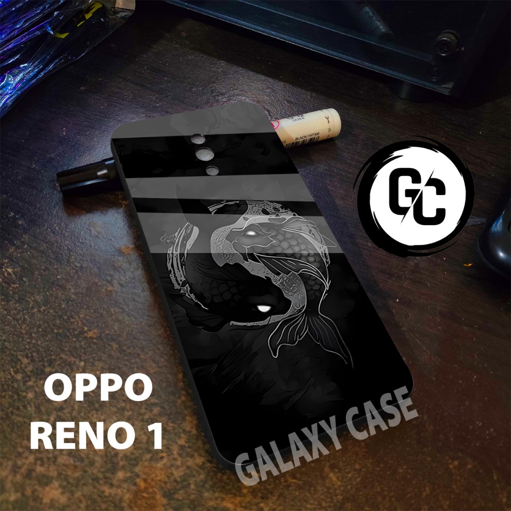 case Hp OPPO RENO 1/GC25/Motif COWOK/softcase glossy OPPO RENO 1/Casing OPPO RENO 1/Case glitter