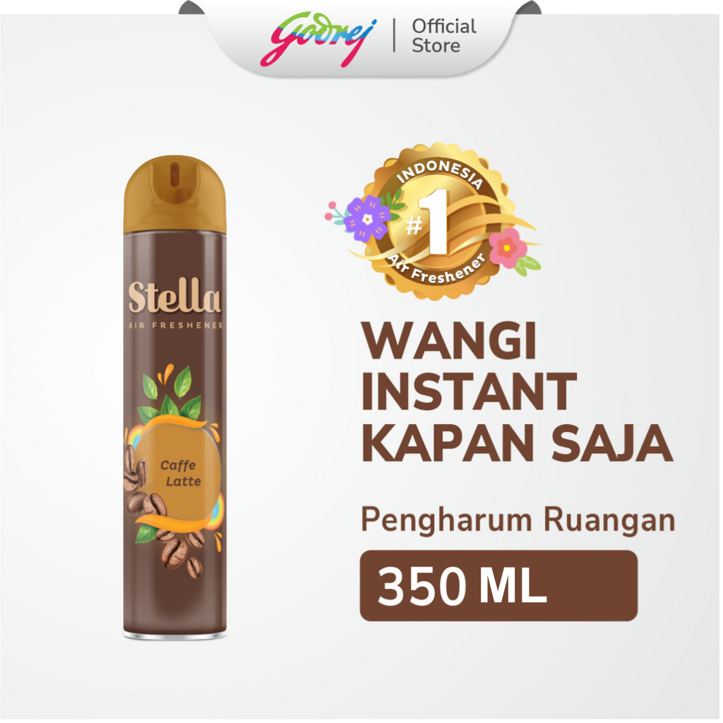 Stella Aerosol Parfumist Caffe Latte 350ml - Pengharum Ruangan