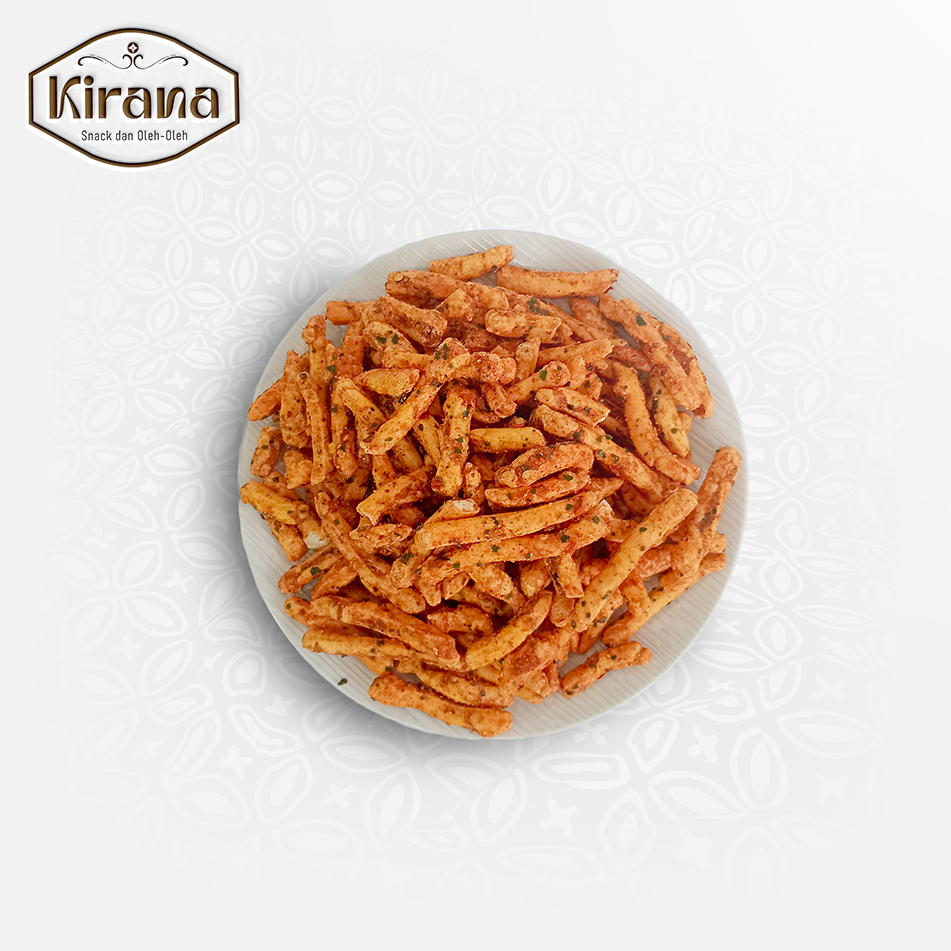 

Kirana Snack Grosir – Cemilan Snack Jajan Kiloan 500g Murah Makaroni/Bidaran/Plintiran/Soes Cokelat