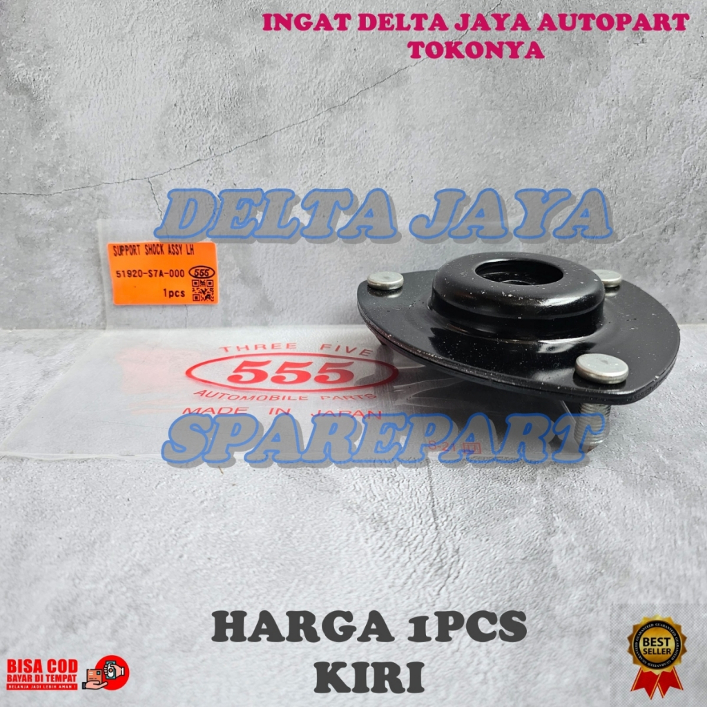 SUPOT SHOK SOK KARET SUPPORT DEPAN KIRI HONDA CRV GEN 2 2002-2006 555