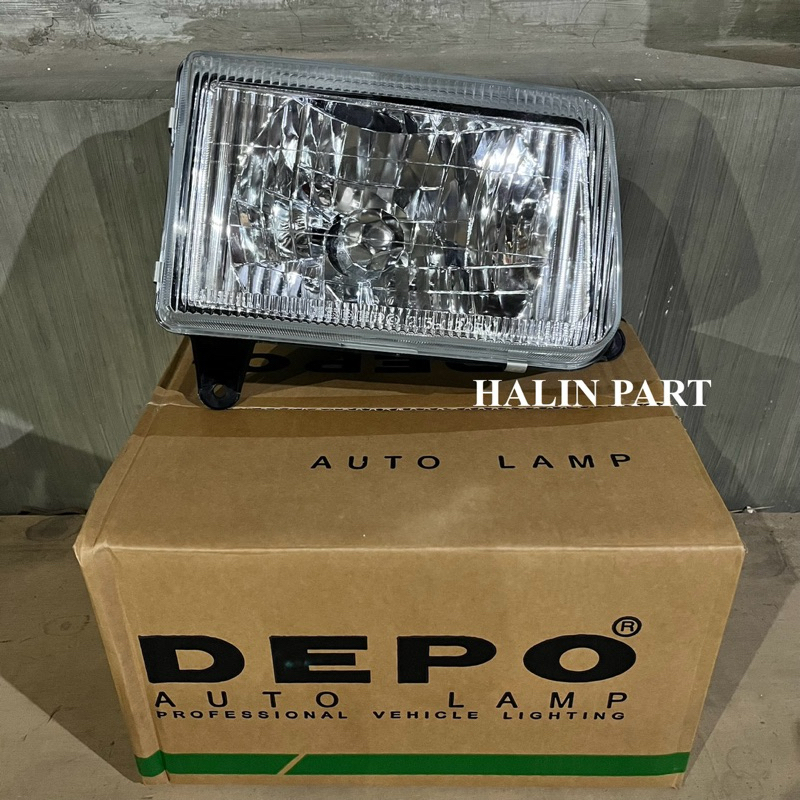HEADLAMP/LAMPU DEPAN (MODEL KRISTAL) PANTHER 2.5 KOTAK/LAMA/PICK UP GRANDROYAL/HIGRADE/NEWHIGRADE OR