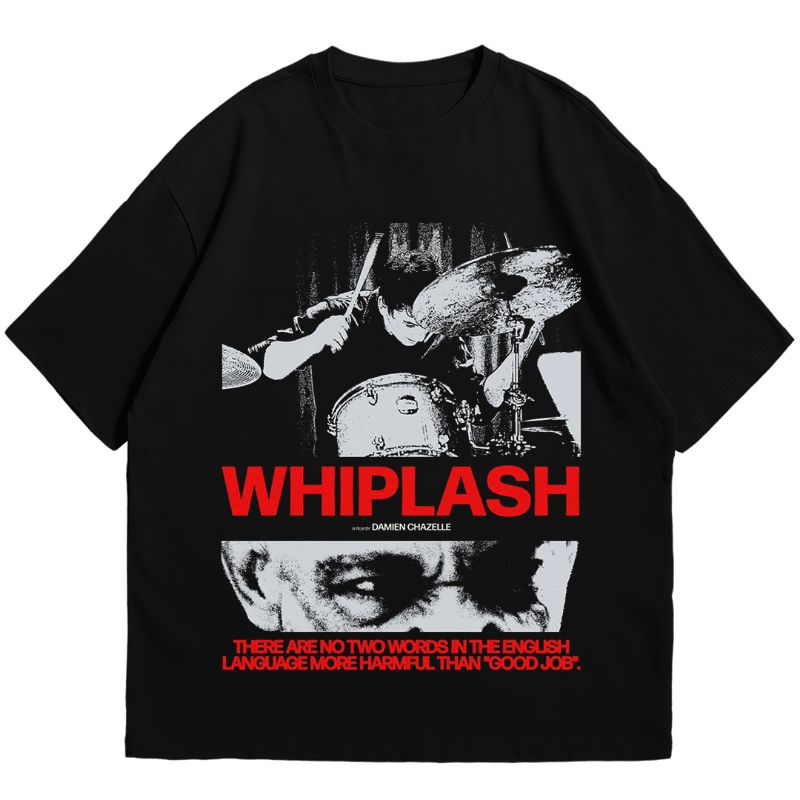 KAOS MOVIE WHIPLASH | T-SHIRT BAJU FILM BAND | KAOS BAJU DISTRO PRIA