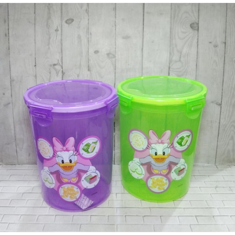TOPLES PLASTIK CALISTA LOCK 1200 ML / TOPLES PLASTIK MOTIF SERBAGUNA / TOPLES KERUPUK / TOPLES KUE L