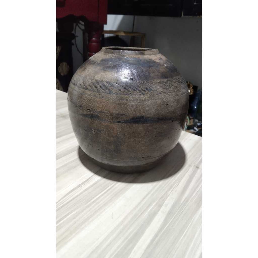 Guci Keramik Temuan Dalam Laut Kuno Jadul Antik