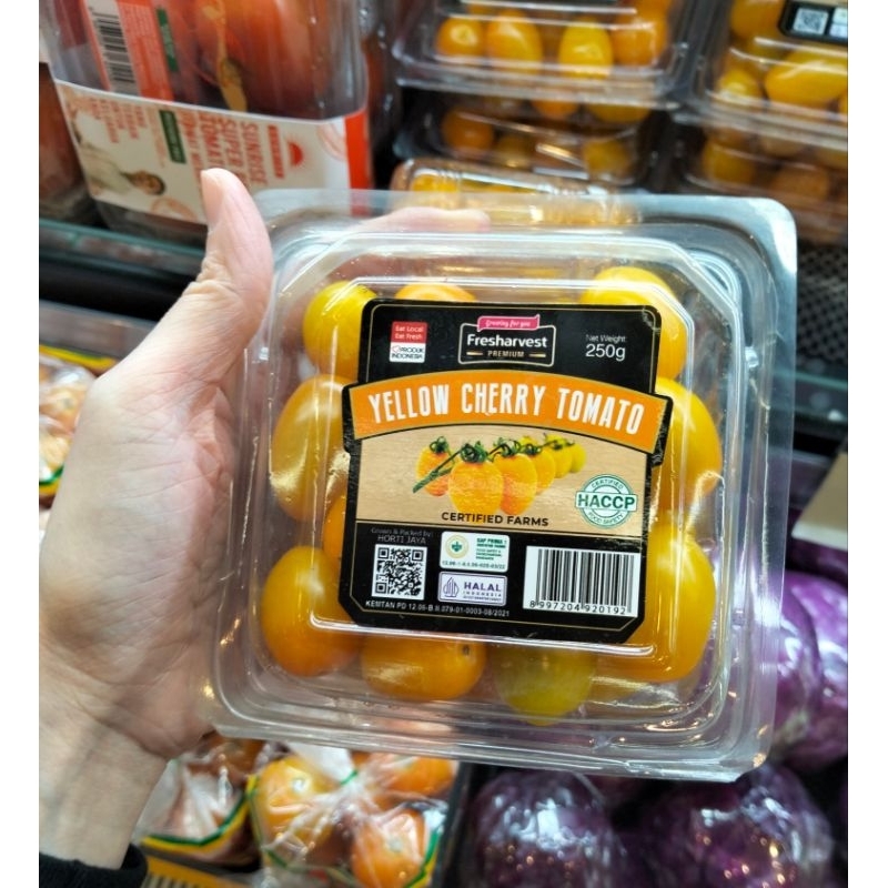 

Fresharvest Yellow Cherry Tomato Box 250g / Tomat Ceri Kuning