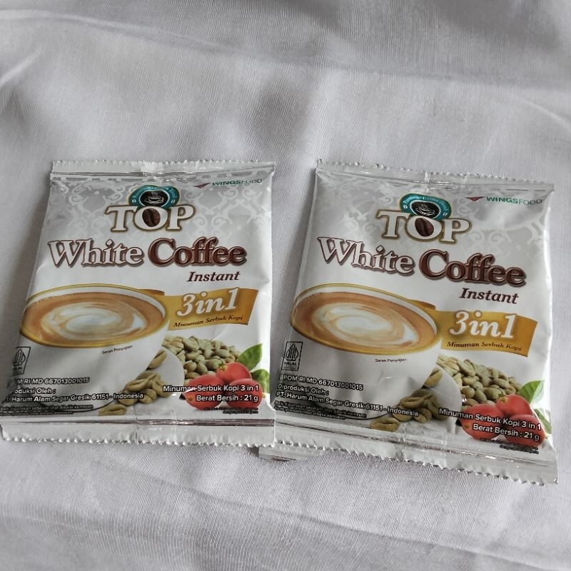 

TOP White Coffee Sachet 2×21gr
