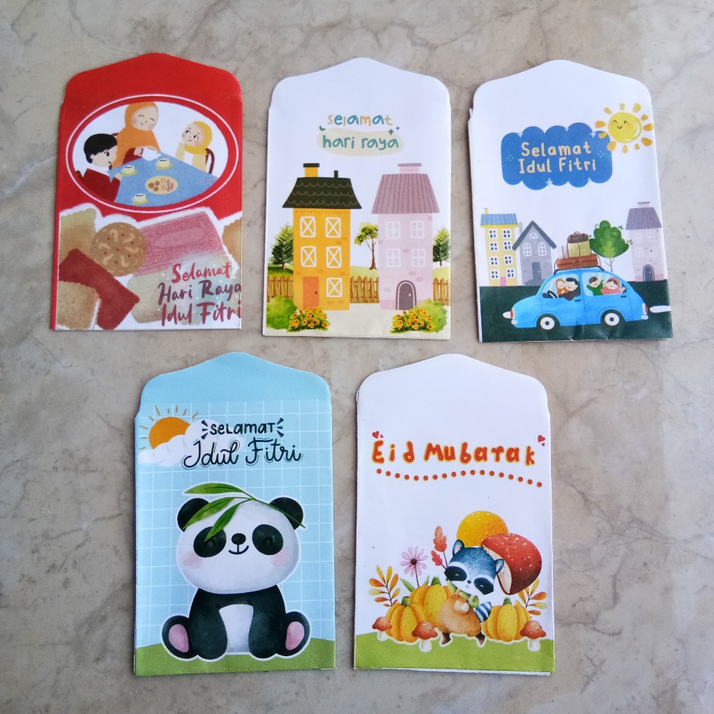 

amplop lebaran - lucu - murah - glosy