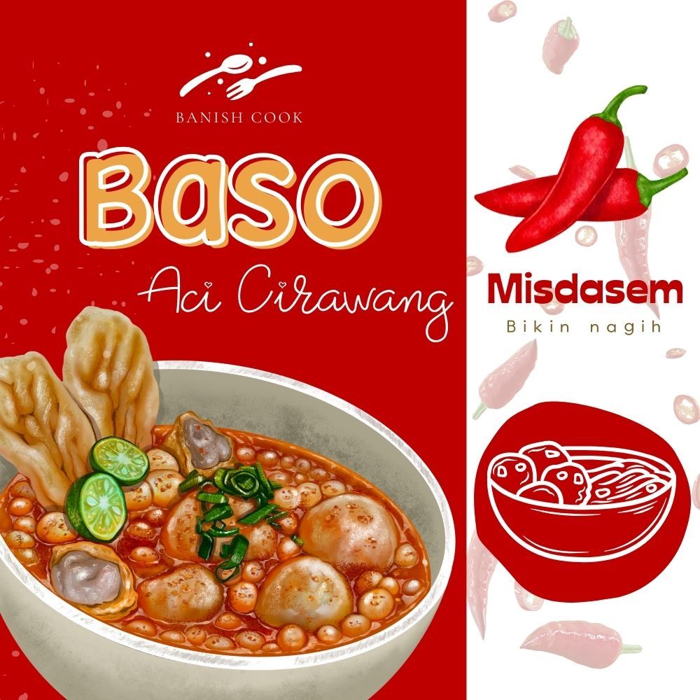 

Banish Cook - Baso Cirawang Misdasem Instan