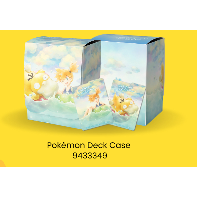 Pokemon Deck Case Misty And Psyduck 9433349