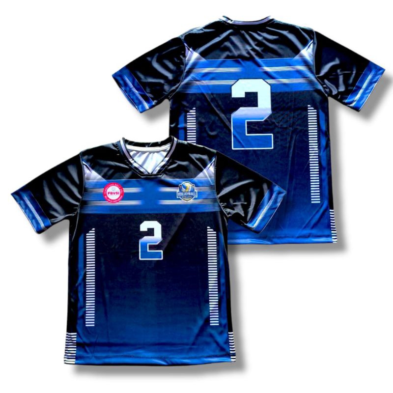 jersey voli fullprinting lusinan team / baju voli tim