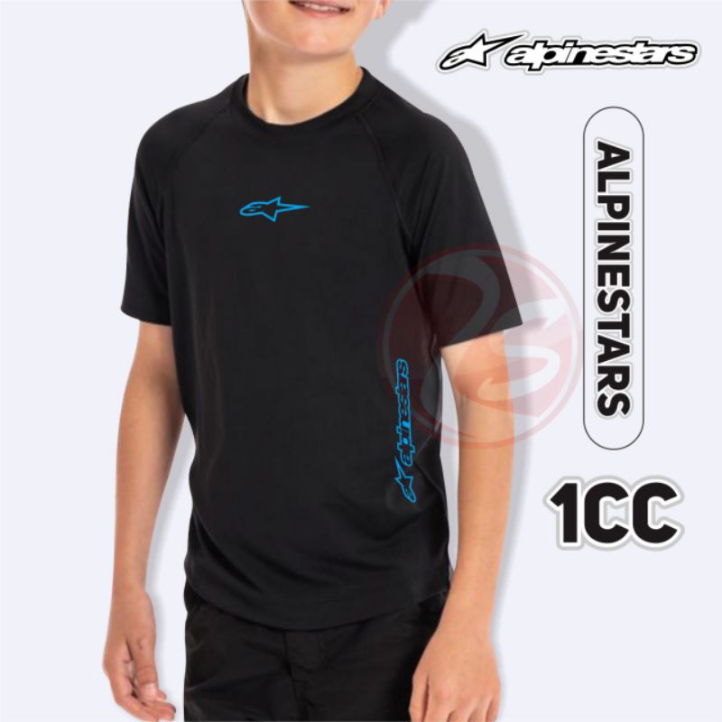 Kaos balap anak baju anak racing sport road race dragrace baselayer short sleeve junior
